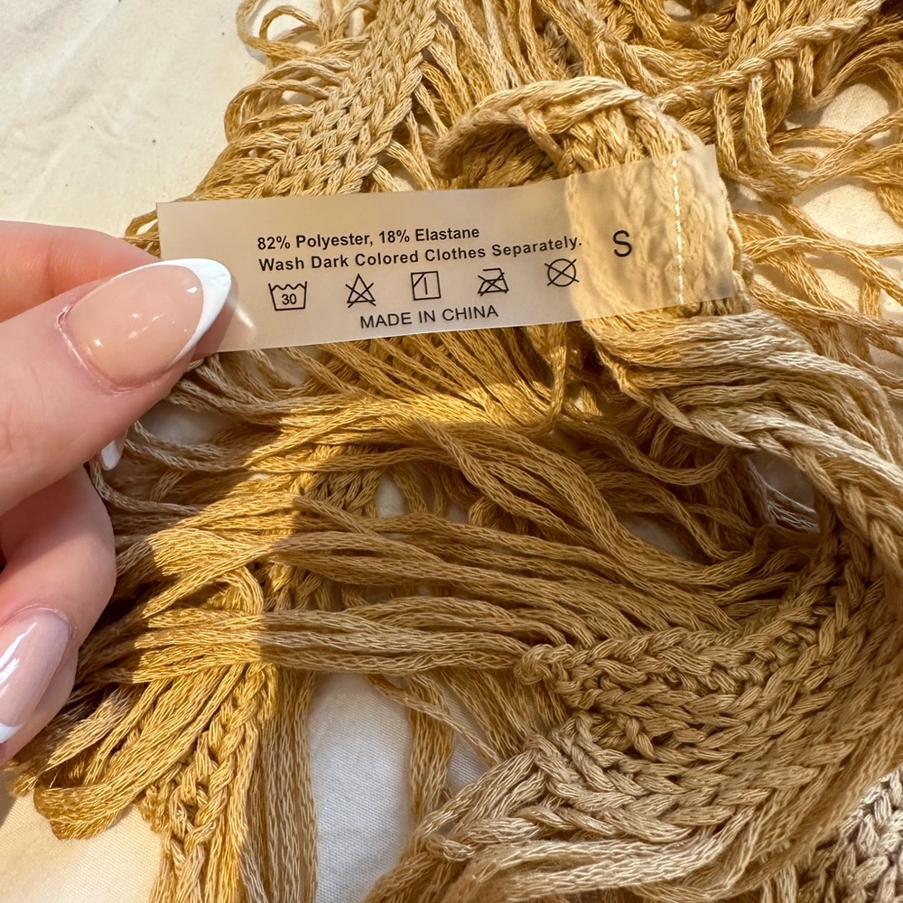 Shein Crochet Cover Up - Picture 8 of 8